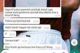 Kartu saya dapat disalahgunakan untuk pembelian online sehingga meningkatkan risiko penipuan dalam transaksi. Viral Unggahan Soal Modus Penipuan Dengan Pemberian Nomor Atm Ini Penjelasannya Halaman All Kompas Com