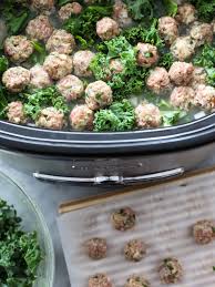 Perfectly spiced and packed with plenty of to make this recipe in the slow cooker: Skinny Slow Cooker Kale And Turkey Meatball Soup Foodiecrush Com