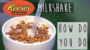 The first frosty beverages contained whiskey mixed into a concoction similar to eggnog. Reese S Peanut Butter Milkshake Youtube