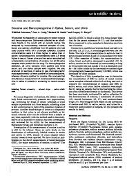 Pdf Cocaine And Benzoylecgonine In Saliva Serum And Urine