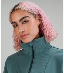 Lululemon Brushed Softstreme Ribbed Half Zip