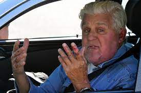 Jay Leno spotted behind the wheel after gas fire injuries