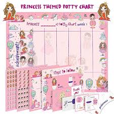 Potty Training Chart For Toddlers Princess Design