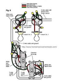 In tunnel light switch wiring, we need a special type of lighting control and 2 way switch wiring used. 2 Lights One Switch Diagram Switches 2 Lights Line In Through Light 1 Electrical Diy Diy Electrical Home Electrical Wiring Electrical Wiring