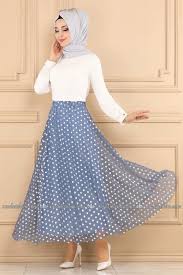 Etek Tesettur Etek Etek Modelleri Fiyatlari Istanbul Etek Mavi Moda Moda Stilleri