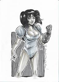 Diane「ディアンヌ」 is the serpent's sin of envy of the seven deadly sins. Diane The Seven Deadly Sins Par Philippe Cardona Illustration