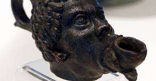 Generally they are thought of as roman or early islamic oil lamps. Bronze Oil Lamp In The Shape Of An African Slave Illustration World History Encyclopedia