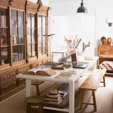 Home Office Dining Table And Desk Combo Exactly What We Have Workspaces Dining Room Office Home Library Design Home