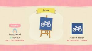 That is something you can learn only through practice. Bike Animal Crossing New Horizons Custom Design Nook S Island