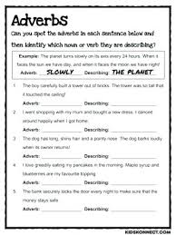 Worksheets, lesson plans, activities, etc. Adjective And Adverb Worksheets With Answer Key Pdf