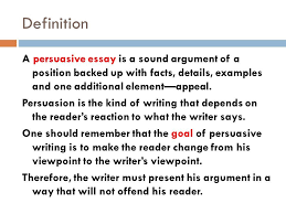 Persuasive Essay Definition Persuasive Writing Examples Persuasive Writing Persuasive Essays