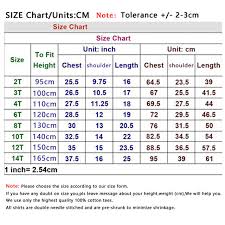 boy t shirt size chart arts arts