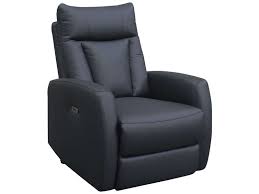 Habituellement expédié sous 3 à 5 semaines. Fauteuil Relaxation Electrique Et Pivotant En Cuir Barry Coloris Noir Vente De Fauteuil Relaxation Et Releveur Conforama