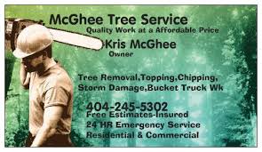 Without regular tree service in woodstock, canton, ball ground and waleska you may find that your trees or shrubs can show changes in growth patterns, unusual leaf loss, show signs of insect damage, areas of decay and. Mcghee Tree Service Home Facebook