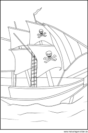 Mandala Piratenschiff Zum Ausdrucken Und Ausmalen