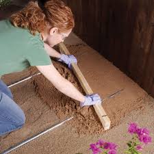 48 Lb Leveling Sand 98000 The Home Depot Flower Bed Edging Interlocking Pavers Patio Stones