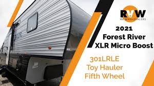With a murphy bed in this xlr micro boost toy hauler, you will experience versatile living! 2021 Xlr Micro Boost 301lrle Fifth Wheel Walk Through Youtube
