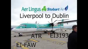 The model features 2 engines and is listed within wake turbulence category m / medium. Aer Lingus Regional Atr 72 600 Liverpool To Dublin Full Flight Youtube