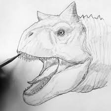 Pin By Piotr On Stranno Dinosaur Drawing Paleo Art Jurassic Park