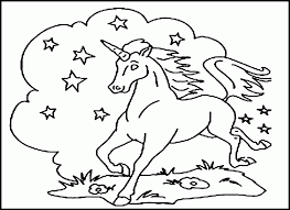Your little girls will love these simple unicorn coloring pages loaded with rainbows, hearts, stars and more! Unicorn Coloring Sheet Coloring Home