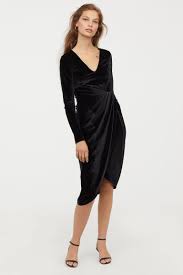 Pdp Dresses Velour Dress Long Sleeve Dress