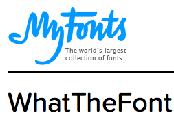 Whatthefont Myfonts Font Names Myfonts Image
