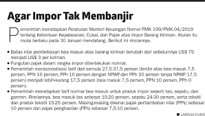 Negara menjamin keselamatan hidup bangsa seluruhnya sebagai suatu kesatuan yang tidak dapat dipisahkan. Kerugian Impor Barang Kiriman Capai Rp 51 1 Triliun Ekonomi Dan Bisnis Koran Tempo Co