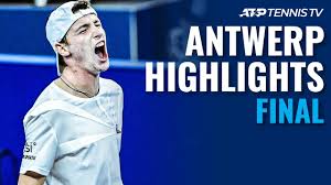 Official tennis player profile of ugo humbert on the atp tour. Alex De Minaur Vs Ugo Humbert Antwerp 2020 Final Highlights Youtube