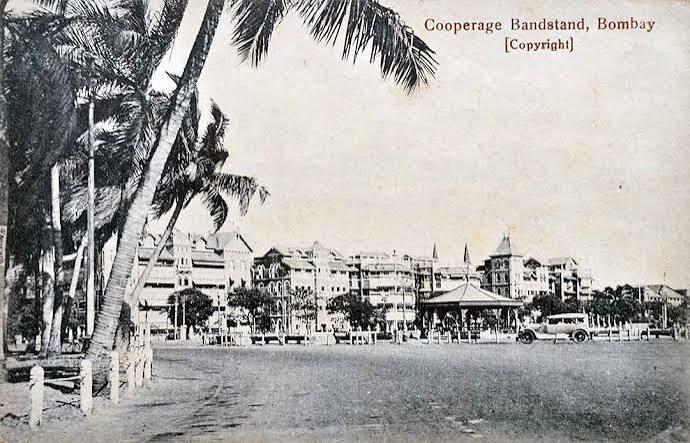 The Cooperage Bandstand British Era Bombay - 2 Postcards 1900s - Past-India