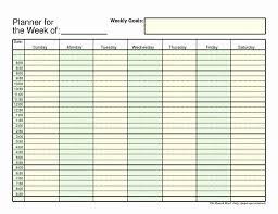 Weekly Work Schedule Template Pdf Inspirational 7 Free Weekly Planner Templates Excel Pdf F In 2020 Weekly Planner Template Daily Planner Template Day Planner Template