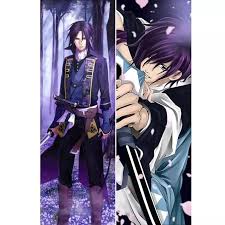 Aplikasi edit foto jadi anime for pc; New Japanese Cool Anime Pillowcase Hakuouki Saitou Hajime Throw Otaku Dakimakura Girl Hugging Body Pillow Cover Case 150x50 Cm Pillow Case Aliexpress
