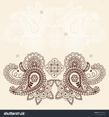 Hand Drawn Doodle Floral Border Abstract Zentangle Background Mehndi Indian Floral Border Frame Border Design Pattern Coloring Pages