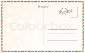 Check spelling or type a new query. Old Postal Card Template With Winter Stock Vector Colourbox