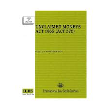 The owner of the unclaimed moneys may recover the moneys from the registrar either in person or in writing. Ilbs Unclaimed Moneys Act 1965 Act 370 Shopee Malaysia