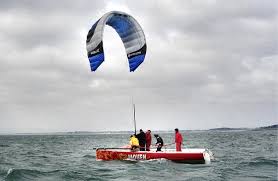 Peter Lynn aims for kite sailing craft developments