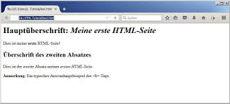 Dabei steht p für paragraph und umschließt den inhalt. Html Lernen Das Grosse Einsteiger Tutorial Ionos