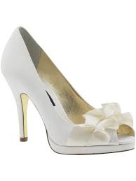More In Line With My Budget White Wedding Shoes Bridal Heels Bride Shoes