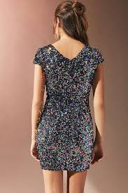 Dress The Population Zoe Confetti Sequin Mini Dress Mini Dress Dress The Population Dresses