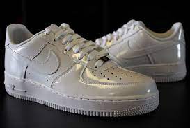 nike air force 1 low triple white patent eu kicks sneaker magazine nike air force nike air force ones air force