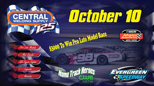 For any additional late model stock car rules, please see the 2020 nascar whelen all american series rulebook or contact speedway personnel. Central Welding Supply 125 Home Track Heroes October 17 2020 Evergreen Speedway