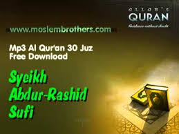 Mp3 Quran 30 Juz Abdur Rashid Sufi Youtube