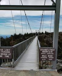 We are open here all year, so come and visit during the summer and the ski season. Mile High Swinging Bridge Grandfather Mountain State Park Grandfather Mountain Grandfather Mountain North Carolina Mountain Hiking