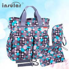 Hot Sales Free Shipping Colorful Baby Diaper Bag Nappy Bags Waterproof Changing Bag Multifunctional Mommy Bag In Diaper B Diaper Bag Mommy Bag Baby Diaper Bags