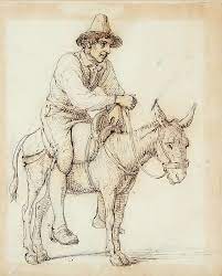 Download sancho sancho panza stock photos. Marstrand Wilhelm Portrait Of Sancho Panza Riding His Donkey Mutualart