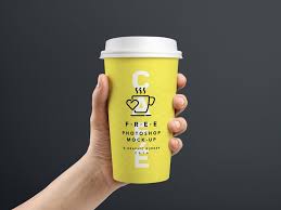 Hand Held Coffee Cup Mockup Mockup Free Psd Coffee Cups Coffee To Go