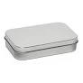 Hinged metal tin box in bulk from www.papermart.com