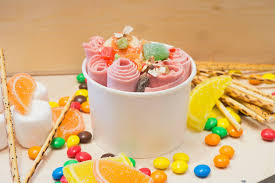 Glace Ice Cream Roll Creme Glacee Nourriture Pour Enfants Pains Americain Rolls