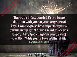 More images for happy birthday cousin quotes » 75 Fabulous Birthday Wishes For Cousin To Rigid The Bond