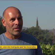 Var : Karim Hernandez, un vigneron traumatisé par les incendies