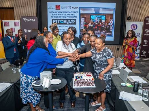 Women entrepreneurs pitch for investment under the NCBA AFAWA Accelerator Programme as the bank says the initiative is strengthening businesses, creating jobs, supporting farming communities and boosting local industries through women-led enterprises.